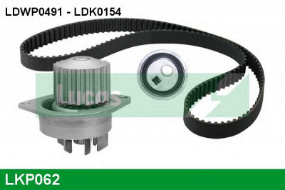 LUCAS ENGINE DRIVE lkp062 -  Водяной насос + комплект зубчатого ремня